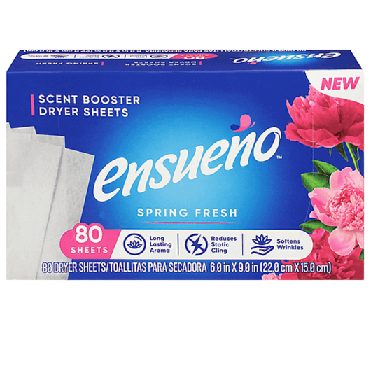 Ensueño Dryer Sheets Spring Fresh