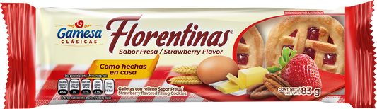 Gamesa Florentinas Fresa Strawberry