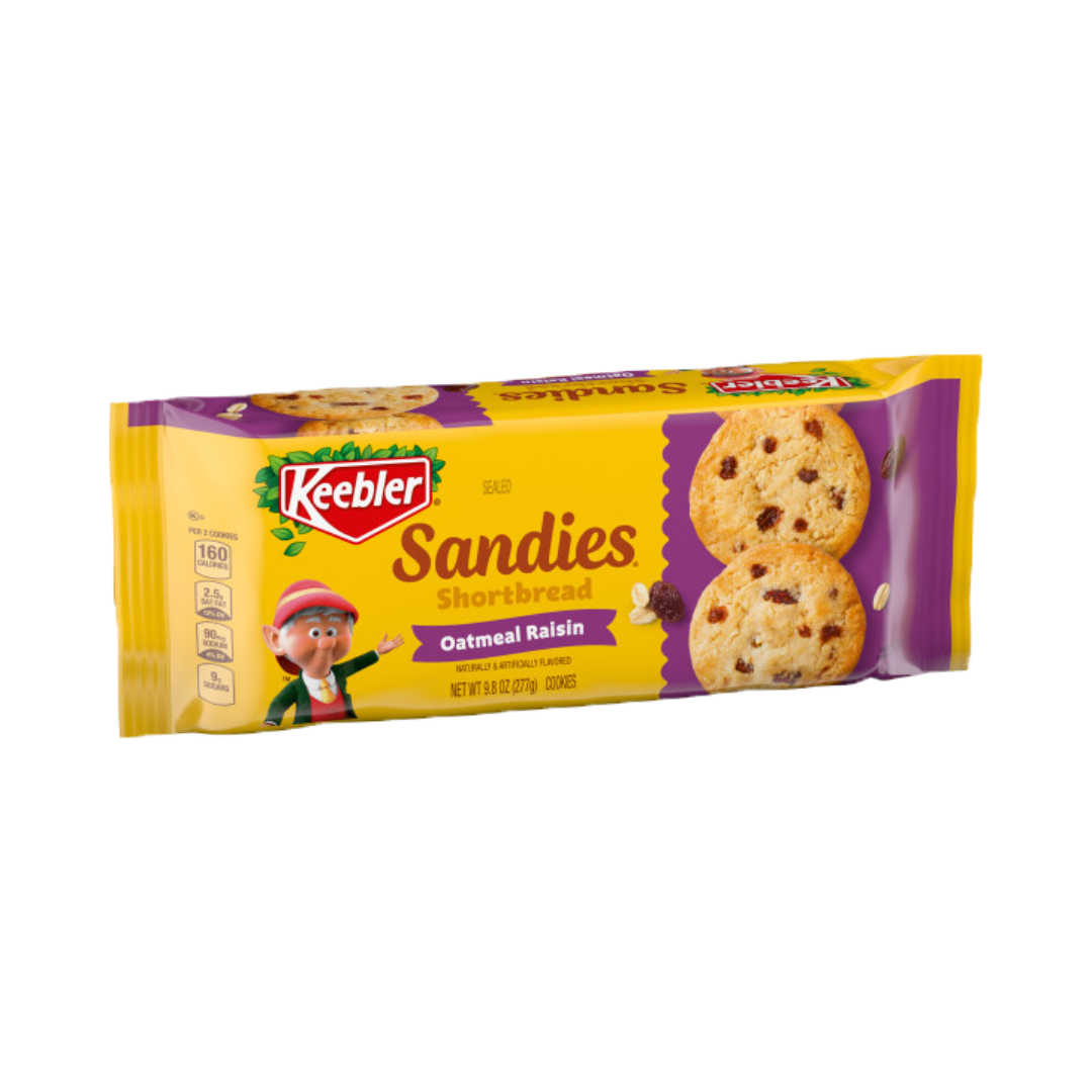 Keebler Sandies Oatmeal Raisin