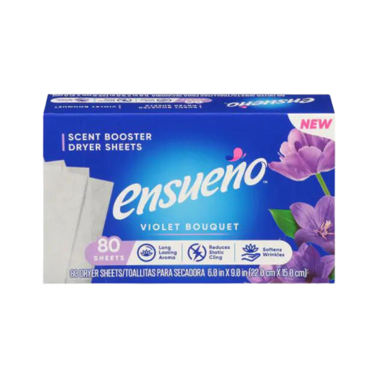 Ensueño Dryer Sheets Violet Bouquet