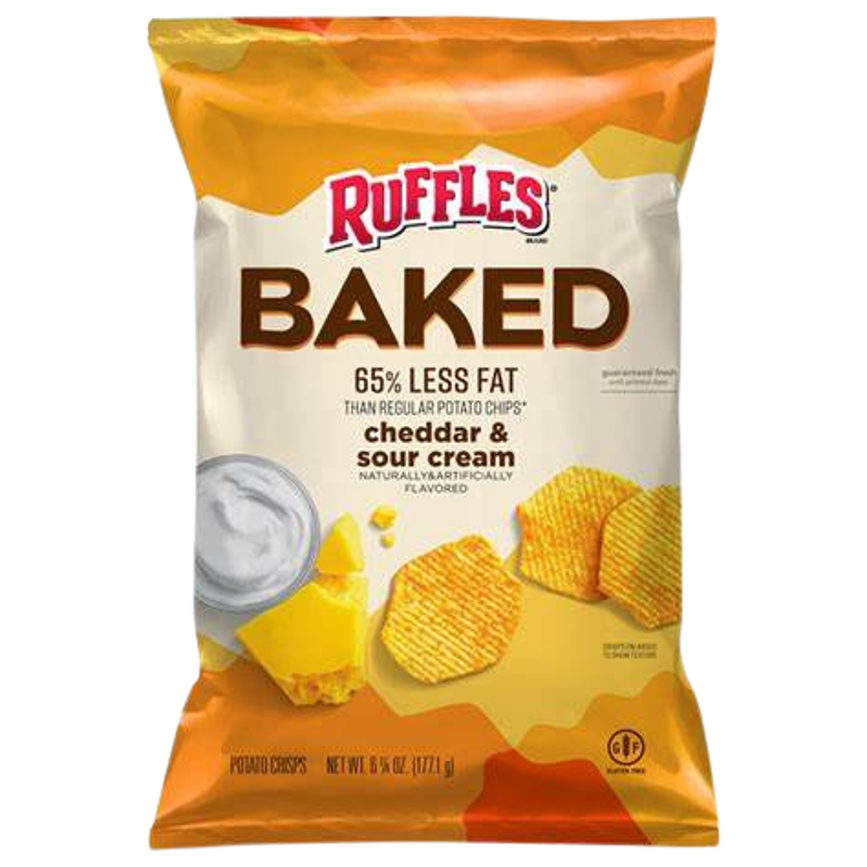 Ruffles Baked Cheddar & Sour Cream