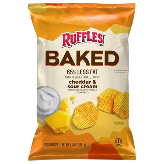 Ruffles Baked Cheddar & Sour Cream