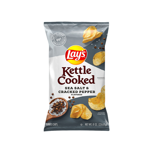 Lay's Kettle Cooked Sea Salt